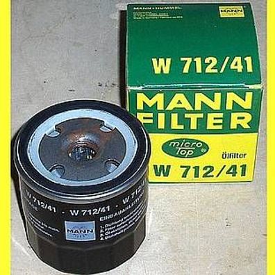 Mann Ölfilter W712/41