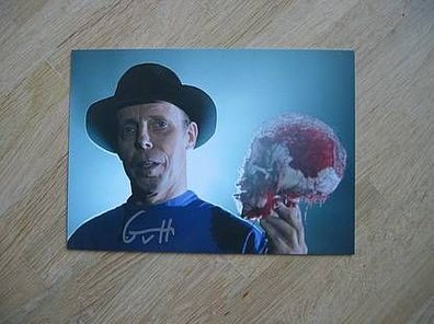 Körperwelten Plastinator Gunther von Hagens - handsigniertes Autogramm!!!