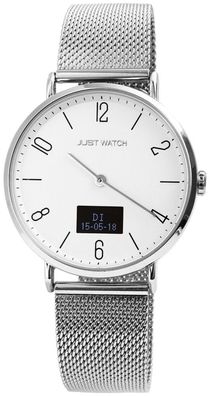 Just Watch Smartwatch Quarz Bluetooth Milanaise Armband Model JW20067-001