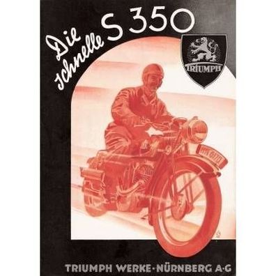 Farb-Poster Triumph S 350