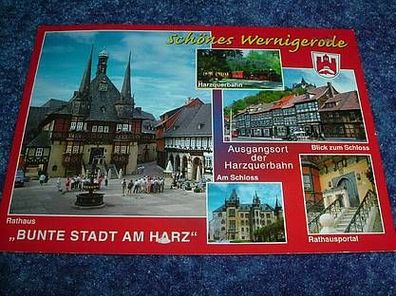2612/ Ansichtskarte-Wernigerode / Harz
