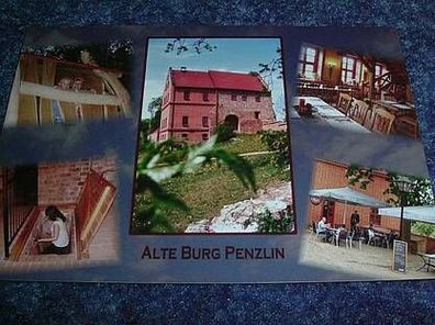 2662 / Ansichtskarte-Alte Burg Penzlin