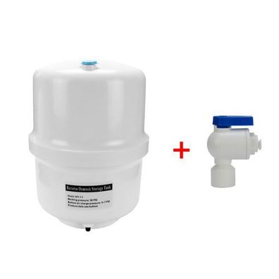Wassertank Osmose Kunststoff 3,2 Gallonen ca. 12 Ltr. Vorratsbehälter + Tankhahn