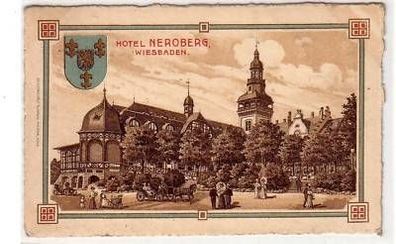 42238 Ak Wiesbaden Hotel Neroberg 1913