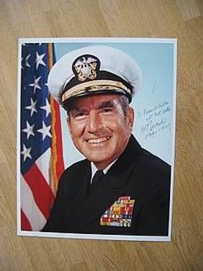 Admiral Elmo R. Zumwalt - handsigniertes Autogramm!!!