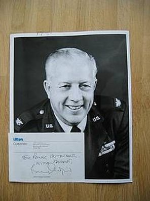 Colonel Barney Oldfield - handsigniertes Autogramm!!!