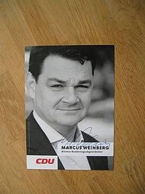 MdB CDU Marcus Weinberg handsigniertes Autogramm!