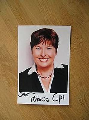 MdB CDU Patricia Lips handsigniertes Autogramm!