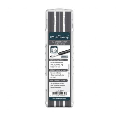 Pica BIG Dry Minen-Set For All Graphit 6030 Baumarker Marker Bleistift