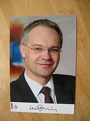 Liechtenstein Regierungschef Dr. Klaus Tschütscher