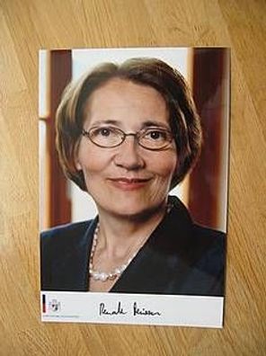 Liechtenstein Ministerin Dr. Renate Müssner Autogramm!!