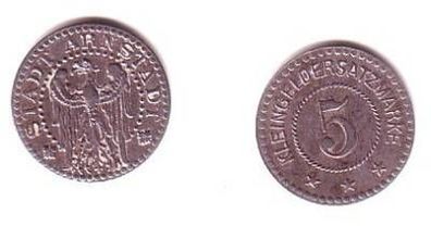 5 Pfennig Münze Notgeld Stadt Arnstadt um 1918