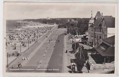 38055 Ak Kühlungsborn Promenade und Strand 1939