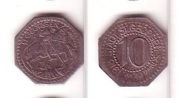 10 Pfennig Münze Notgeld St. Georgen im Schwarzwald 1918