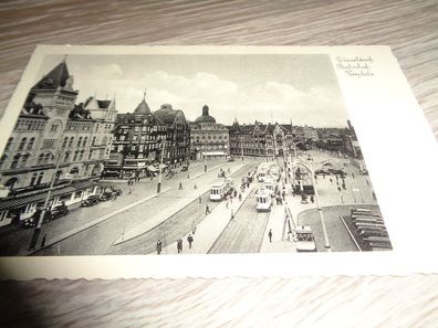 5635 / Ansichtskarte- Düsseldorf Bahnhof Vorplatz