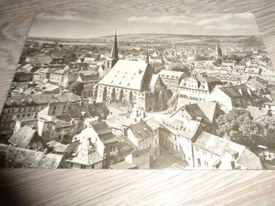 5639 / Ansichtskarte-- Weimar Luftaufnahme Blick auf Weimar