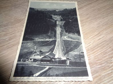 5646 / Ansichtskarte-Bergbahn Obstfeldeschmiede Lichtenhain Oberweißbach