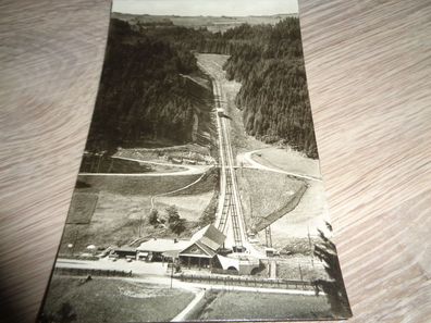 5648 / Ansichtskarte-Oberweißbacher Bergbahn - Talstation Obstfelder Schmiede