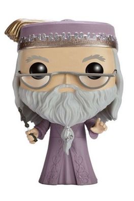 Harry Potter – Professor Albus Dumbledore mit Zauberstab – Pop!