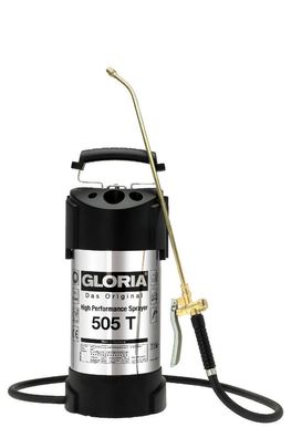 GLORIA 505 T - Edelstahl - Hochleistungssprühgerät Drucksprühgerät Sprühgerät