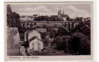 25426 Ak Luxembourg Le Pont Adolphe um 1940