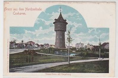 42156 Ak Gruß aus dem Nordseebade Cuxhaven um 1900