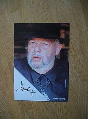 Schriftsteller & Schauspieler Peter Berling Autogramm!!