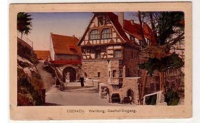 43034 Ak Eisenach Wartburg Gasthof Eingang um 1910