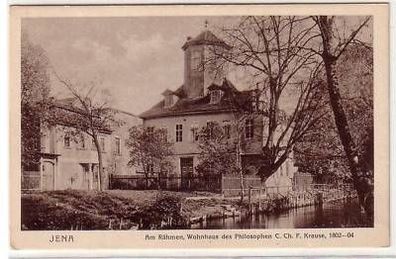 43050 Ak Jena Wohnhaus von Ch.F. Krause um 1920