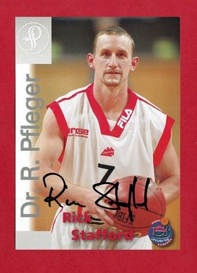 Rick Stafford - Basketball-Brose Bamberg - persönlich signiert