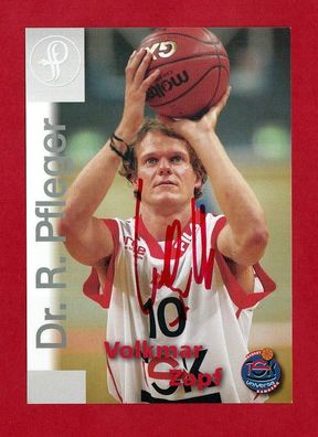 Volkmar Zapf - Basketball-Brose Bamberg - persönlich signiert