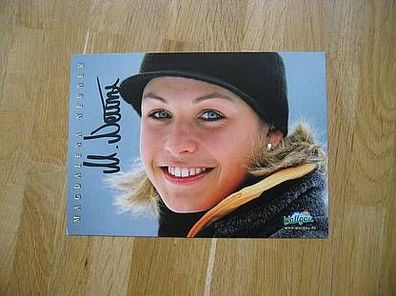 Olympiasiegerin Biathlon Star Magdalena Neuner - Autogramm!!!