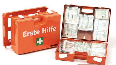 Erste Hilfe Koffer Betriebsverbandkasten nach DIN 13157 gefüllt Verbandskoffer
