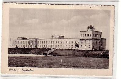 19013 Ak Dresden Flughafen um 1940