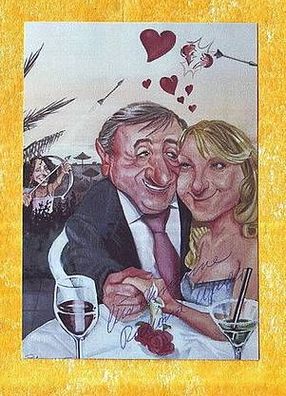 Richard Lugner (Mörtel) - persönlich signiert