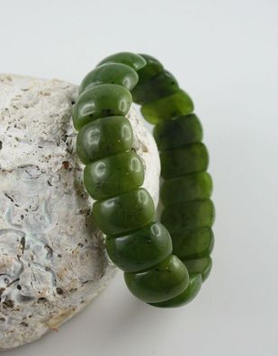 Jade Armband 1,8 cm breit