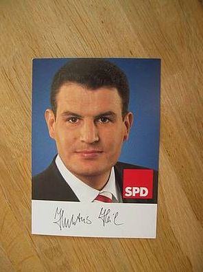 SPD Generalsekretär Hubertus Heil - Autogramm!