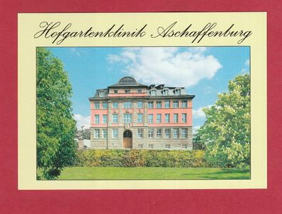 Orig. Ak Aschaffenburg - Hofgartenklinik