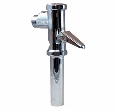 WC Druckspüler Nil, DN20 3/4" Anschluss, mit Lötverschraubung, WC-Spülknopf
