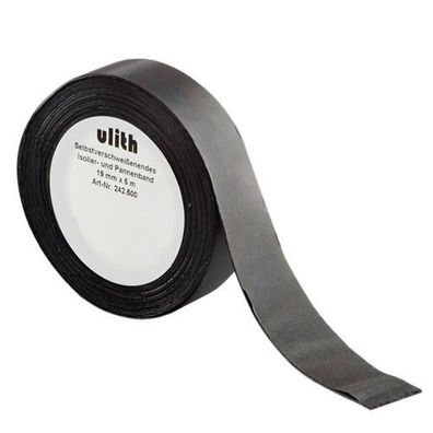 Pannenband schwarz 19mm x 5 Meter selbstvulkanisierend Reperaturband Dichtband