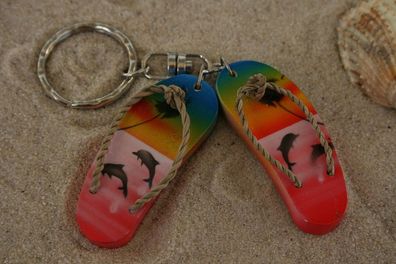Schlüsselanhänger Sandale Paar