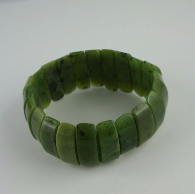 Jade Armband 2,5 cm breit