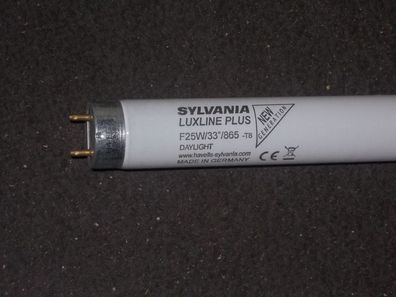 Sylvania LuxLine Plus F25W/33/865-T8 DayLight LeuchtStoffLampe F 25 W / 33 " / 865