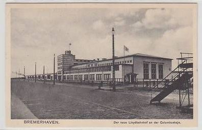 43389 Ak Bremerhaven der neue Lloydbahnhof 1930