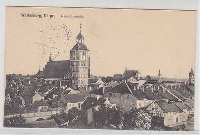 43336 Ak Wartenburg Ostpreußen Gesamtansicht 1916
