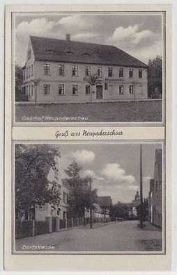 43450 Mehrbild Ak Gruß aus Neupoderschau um 1940