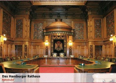 AK - Hamburger Rathaus - Ratsstube neu
