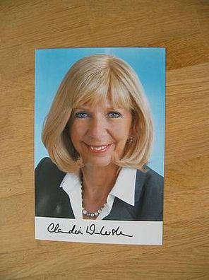 MdB FDP Dr. Claudia Winterstein - hands. Autogramm!