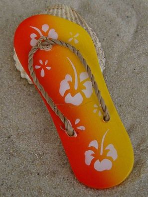 Kühlschrank Magnet Sandale Hawaii Flower