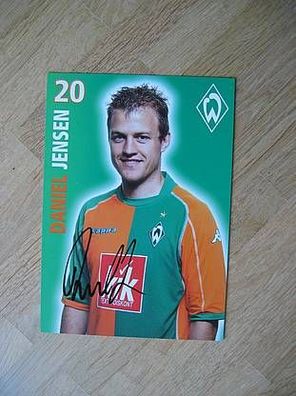 SV Werder Bremen Saison 05/06 Daniel Jensen Autogramm
